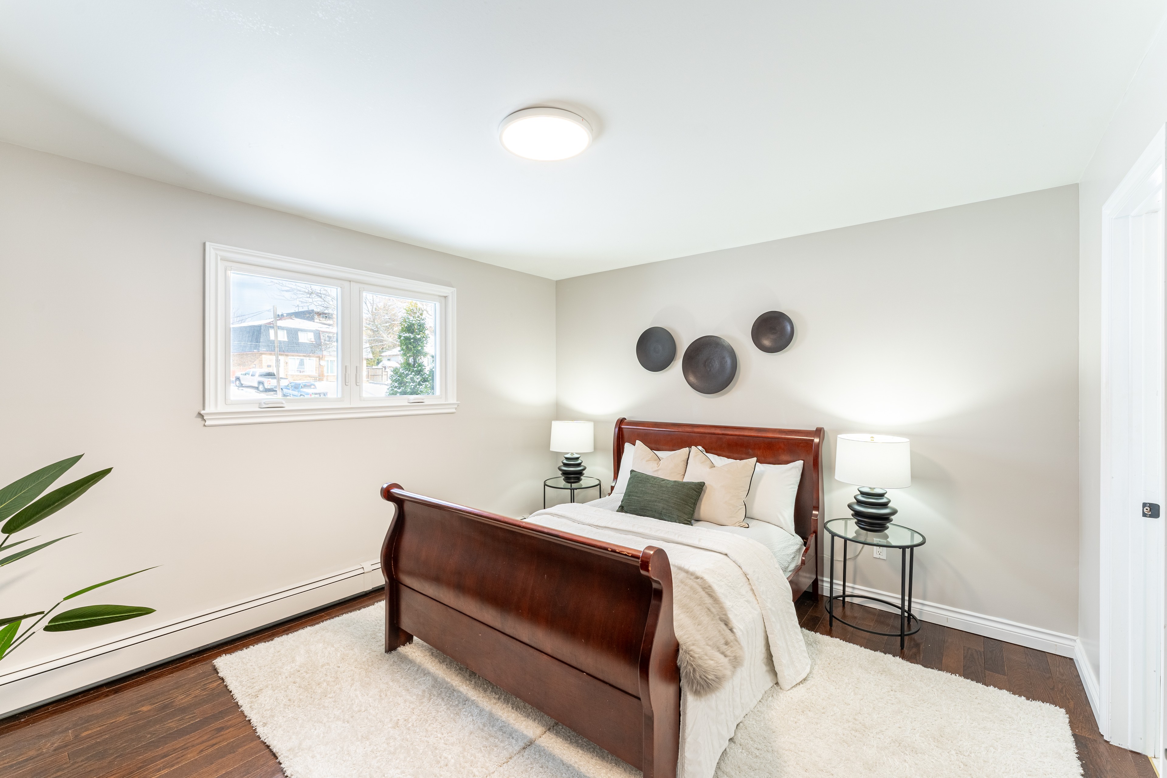 Luxury bedroom interior